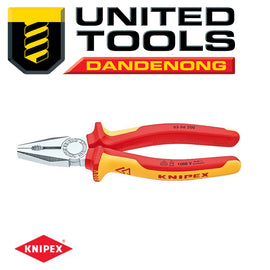 KNIPEX Combination Pliers - 1000V VDE P/n 03 06 200 + $10.60 Postage