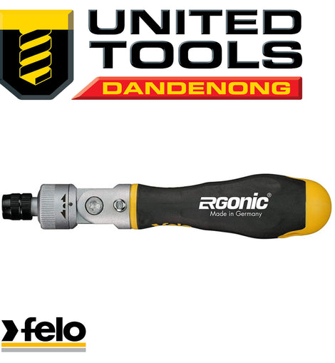 Felo Ergonic K Bit-Ratcheting screwdriver P/n 43899940 + $10.60 Postage