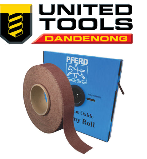 PFERD 60G 50mm x 50m ECONOMY ROLL - G/P - ALUMINIUM OXIDE ER 50 A 60 P/n 47300050