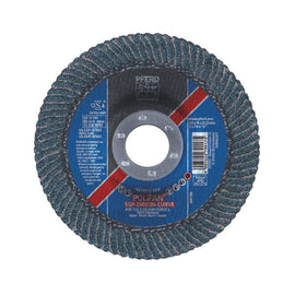 PFERD POLIFAN FLAP DISC SGP ZIRCONIA - STEEL / INOX PFR 125 Z 40 SGP-CURVE L P/N 67689062