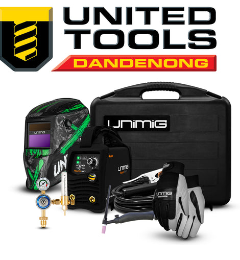 UNIMIG RAZOR ARC 180 STICK /DC TIG WELDER BUNDLE P/n PK11073