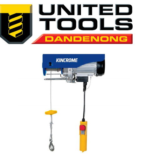 KINCROME ELECTRIC LIFTING HOIST 400-800KG P/n KP1202 inc Free Delivery